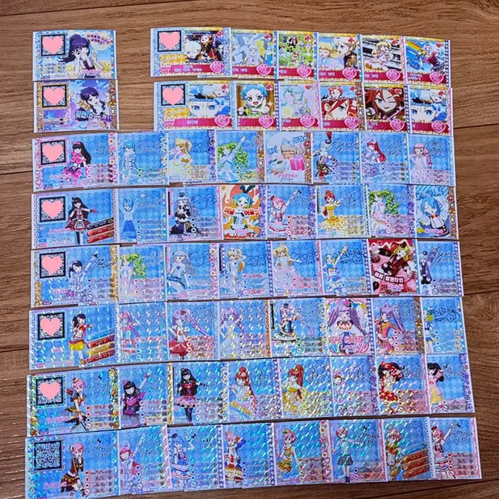 [BUNJANG] Pripara Friendship Ticket 50 pcs + Happy Happy Item 12 pcs Bundle Set / [할인중] [프리파라] 우정티켓 50장 + 해피해피아이템 12장 일괄