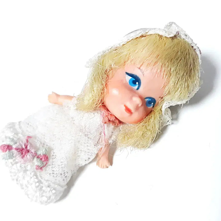 [BUNJANG] Vintage Mattel Liddle Kiddles Mini Doll (Approx. 5cm) / 빈티지 매텔 리들키들 인형 (Mattel Liddle Kiddle) 마텔