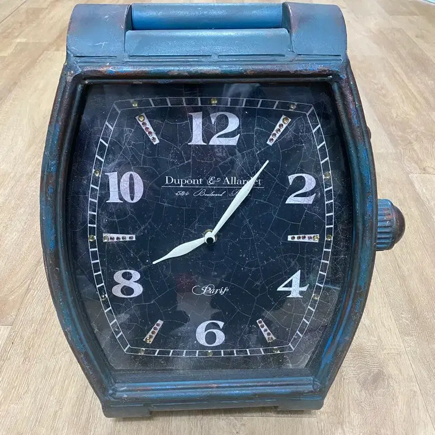 [BUNJANG] Dupont &amp; Allardett Vintage Large Desk Clock / 대형 탁상시계