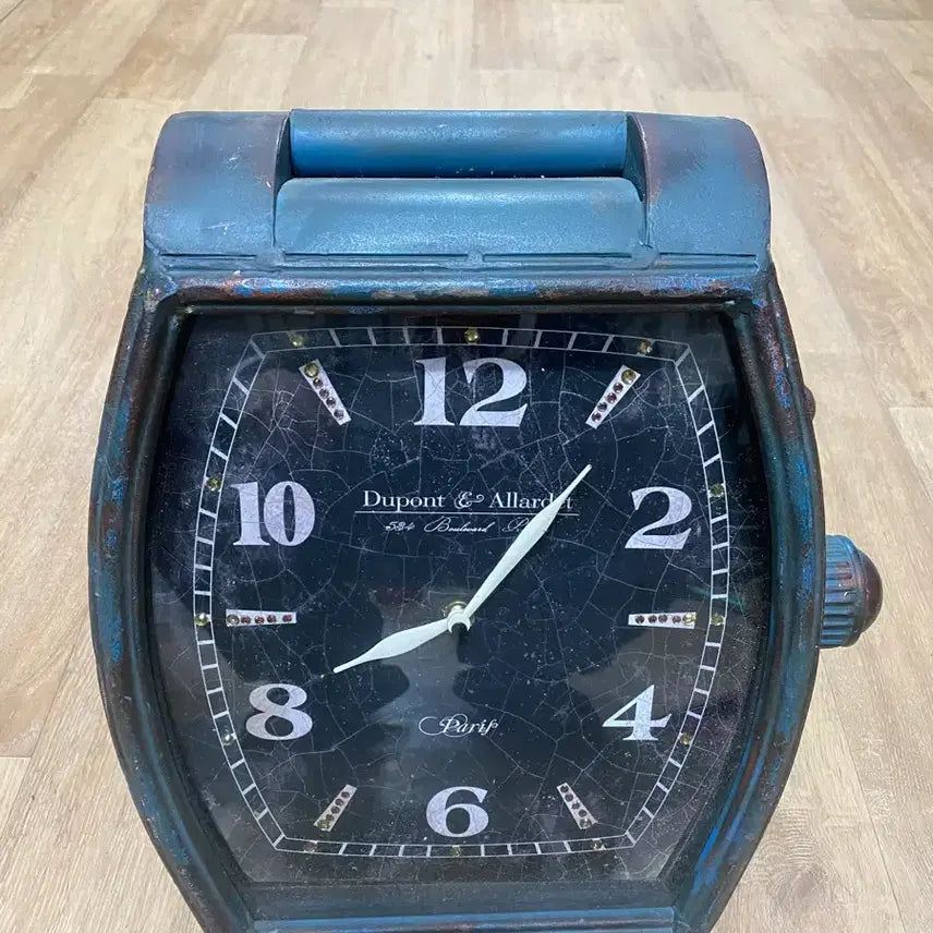 [BUNJANG] Dupont &amp; Allardett Vintage Large Desk Clock / 대형 탁상시계