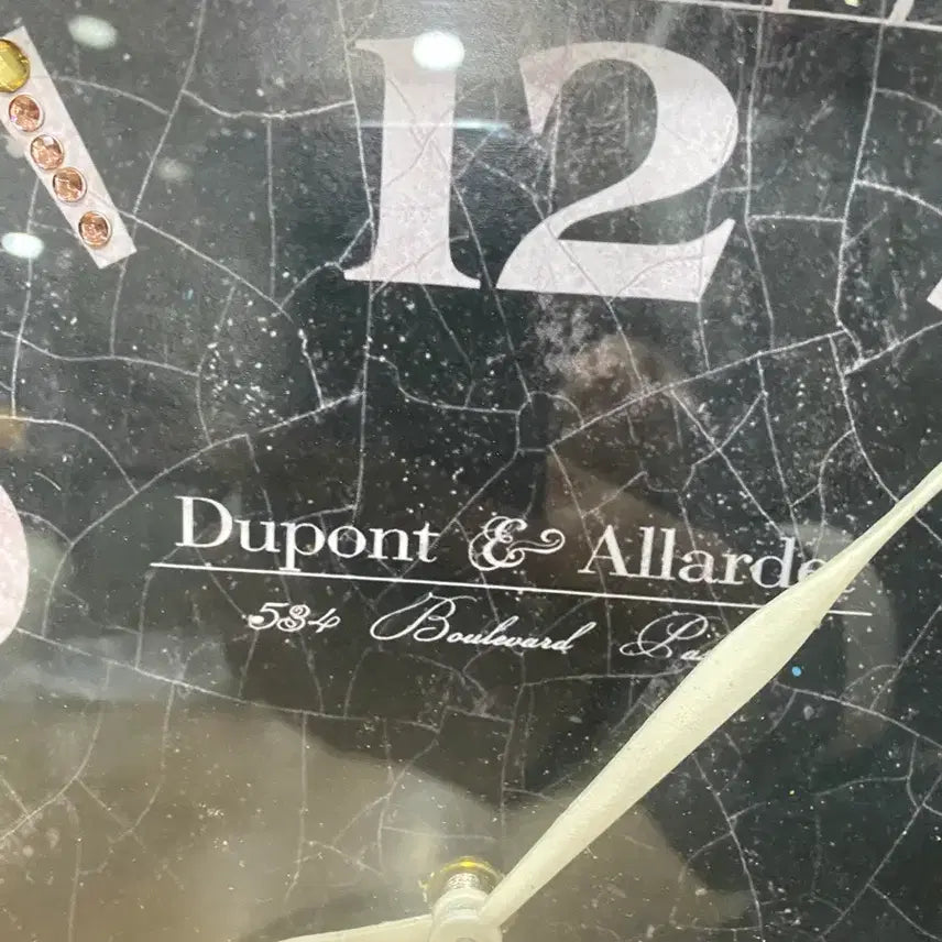 [BUNJANG] Dupont &amp; Allardett Vintage Large Desk Clock / 대형 탁상시계