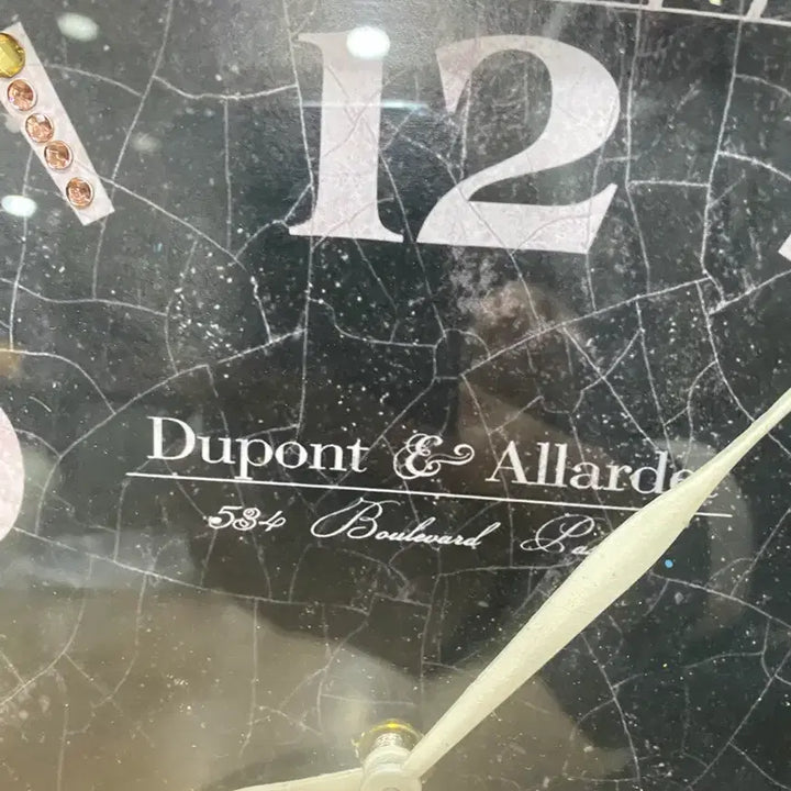 [BUNJANG] Dupont &amp; Allardett Vintage Large Desk Clock / 대형 탁상시계