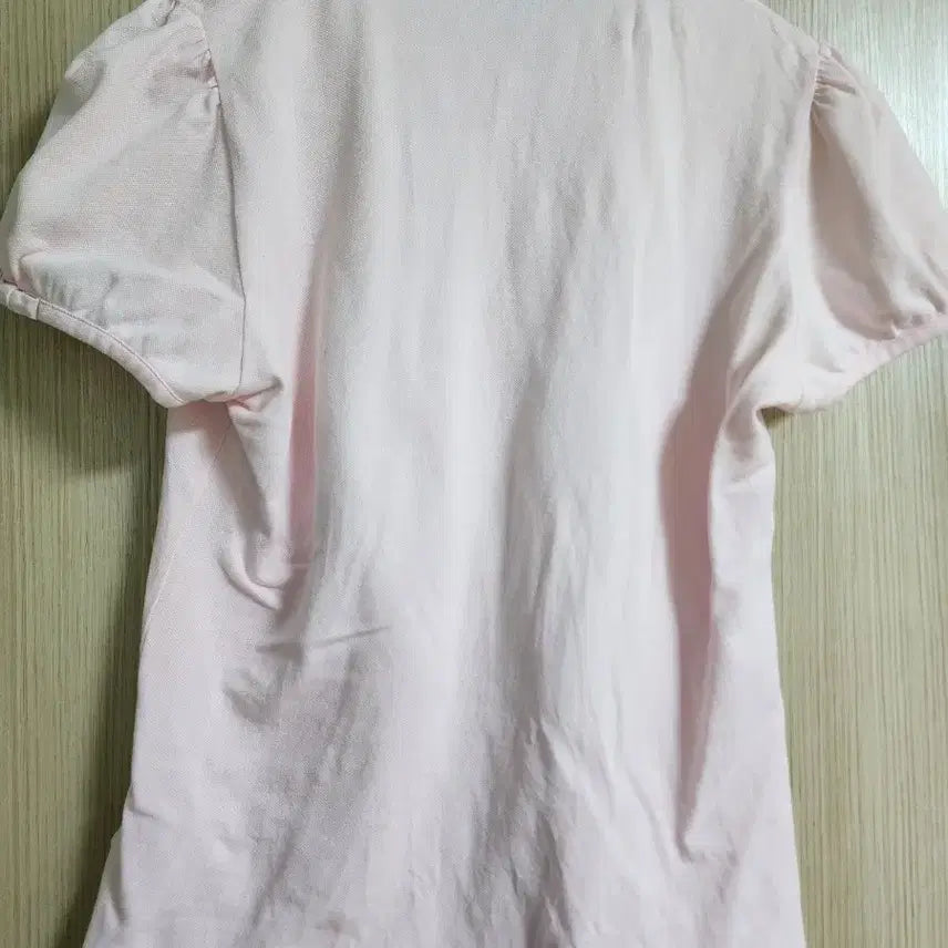[BUNJANG] Burberry Pink Short Sleeve Polo T-Shirt / 버버리 핑크 반팔 카라 티셔츠