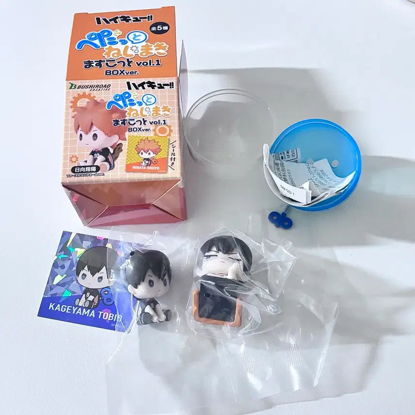 [BUNJANG] Haikyu!! Kageyama Tobio Onemutan Vol. 1 Petatto Special Sticker Sealed / 하이큐 카게야마 토비오 오네무탄 1탄 페탓토 태엽 가챠 특전씰 미개봉