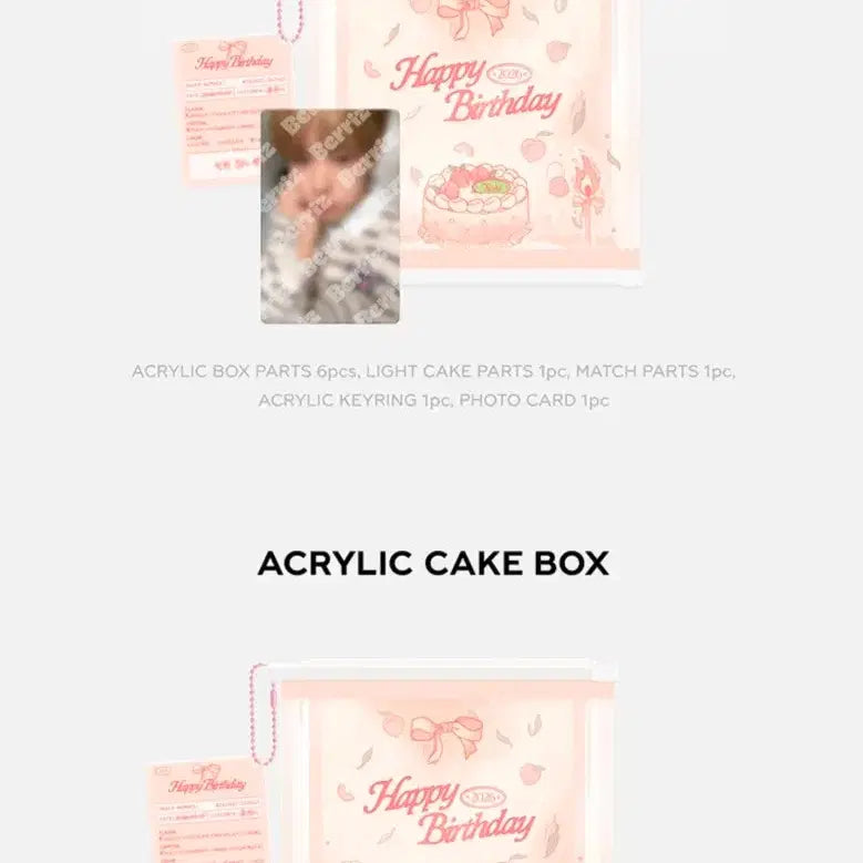 [BUNJANG] Yushi Birthday Acrylic Box (Photocard Excluded) / 유우시 생일 아크릴박스 포카X 새상품 yushi birthday