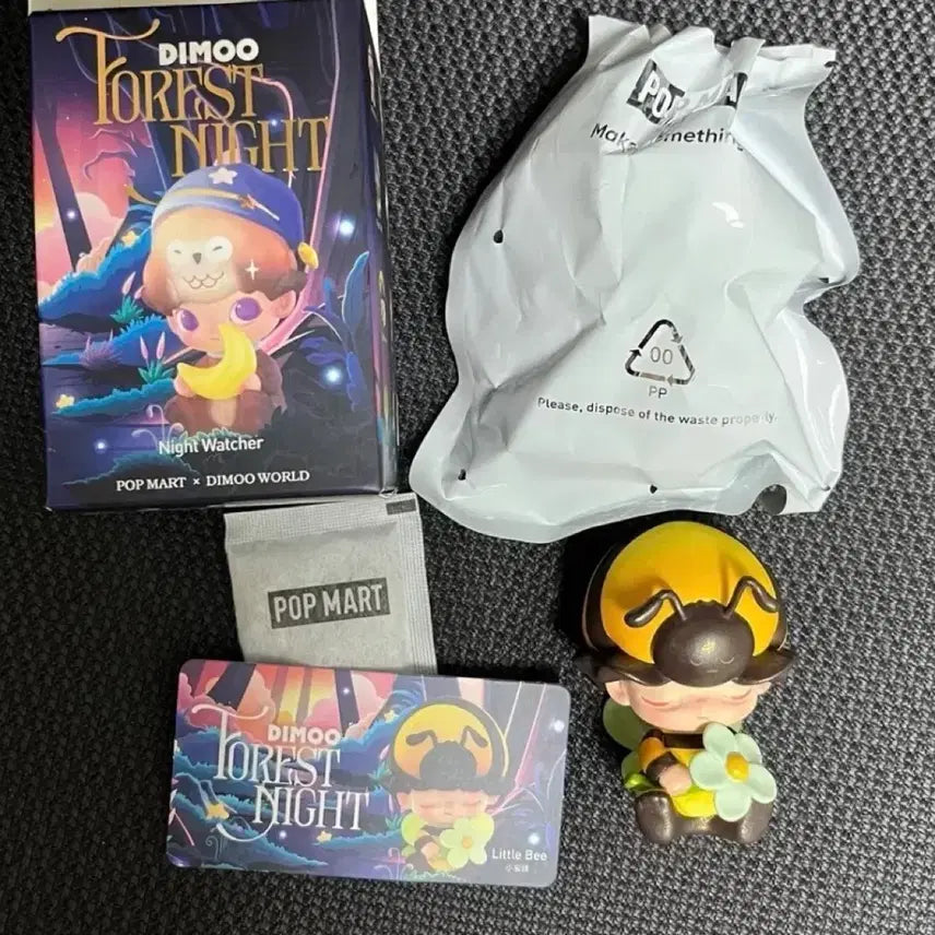 [BUNJANG] Pop Mart DIMOO Forest Night Bee Full Set / 팝마트 디무 포레스트 나이트 꿀벌 풀세트