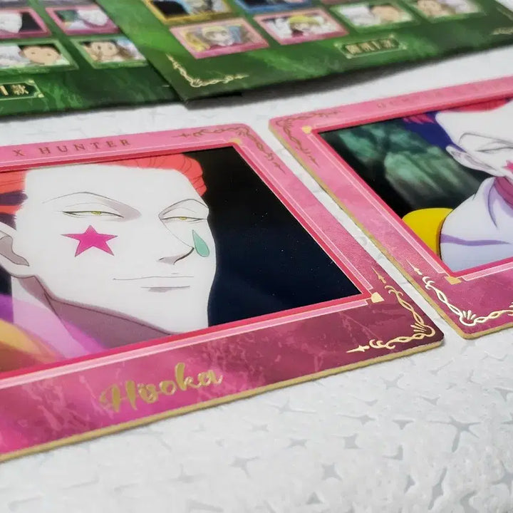 [BUNJANG] Hunter x Hunter Hisoka 3D Photocard Bundle Set (2 Types) / 헌터x헌터 입체 포토카드 히소카 2종 일괄