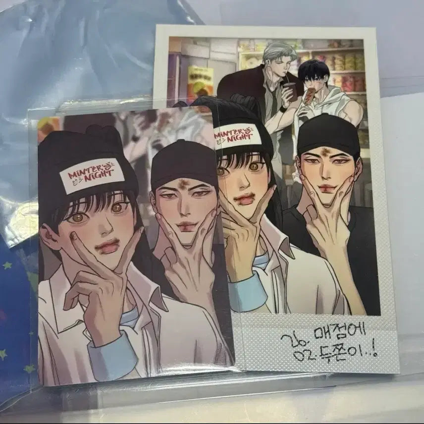 [BUNJANG] Behind Scenery Resin Crossover Sparkles Popup "Night Flower Album" Photocard / 레진 크로스오버 비하인드 스냅팩 스파클즈 팝업 야화첩