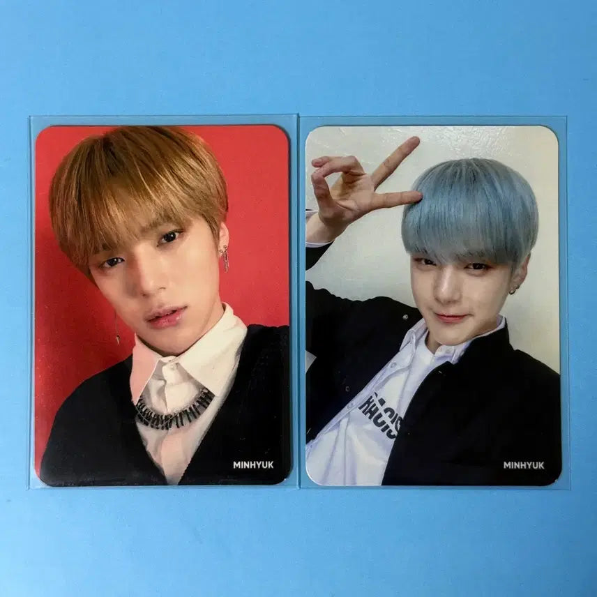 [BUNJANG] Monsta X Minhyuk THE CONNECT Photocard Set A, B Bundle Set / 몬스타엑스 민혁 THE CONNECT 포카세트 A, B 일괄