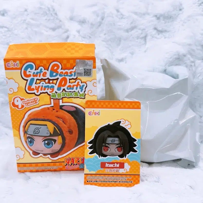 [BUNJANG] EAKI Naruto Shippuden Cute Beast Series Uchiha Itachi Plush Keychain / EAKI 나루토 질풍전 큐트 비스트 시리즈 인형 키링 우치하 이타치
