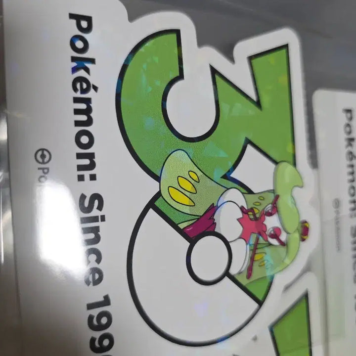 [BUNJANG] Dalgona Queen 30th Anniversary Logo Sticker Pokemon Olive Young Korea Pop-up / 달고퀸 30주년   로고 스티커 포켓몬 올리브영 한국 팝업
