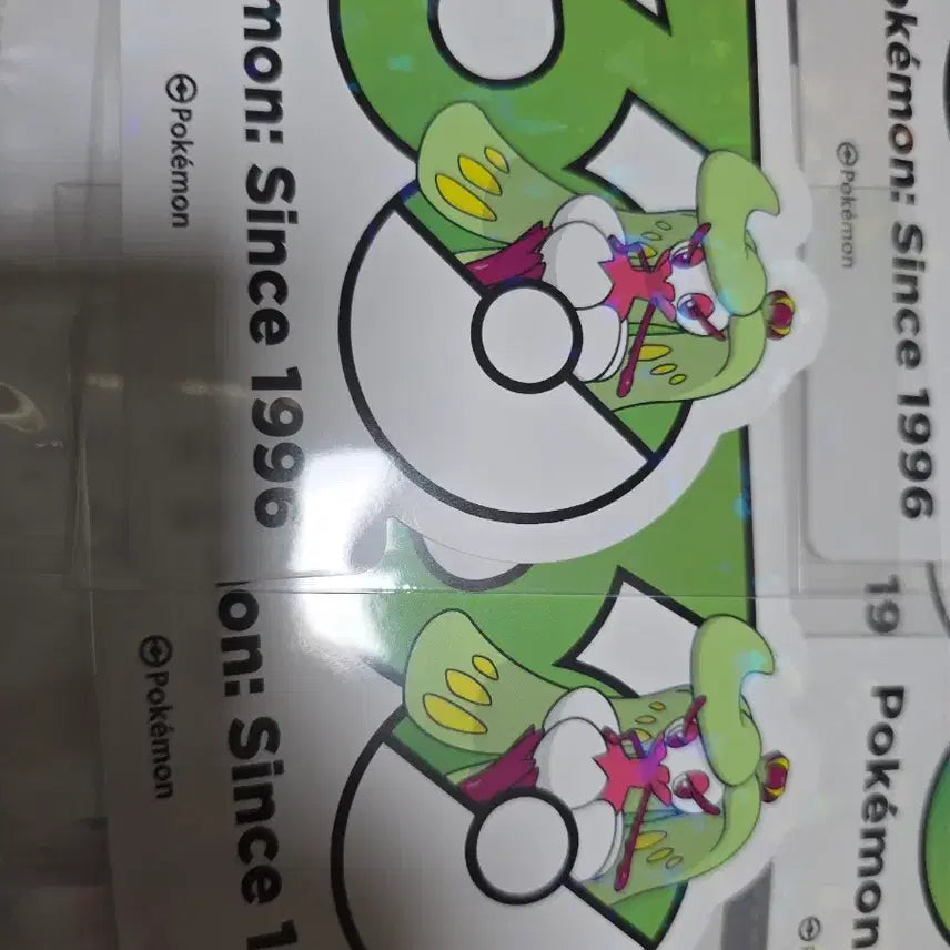 [BUNJANG] Dalgona Queen 30th Anniversary Logo Sticker Pokemon Olive Young Korea Pop-up / 달고퀸 30주년   로고 스티커 포켓몬 올리브영 한국 팝업