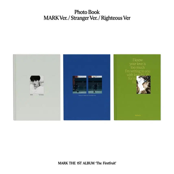 [BUNJANG] NCT Mark The Firstfruit Trilogy Photobook (Sealed) / 미개봉) 엔시티 마크 the firstfruit 솔로앨범 트릴로지 포토북