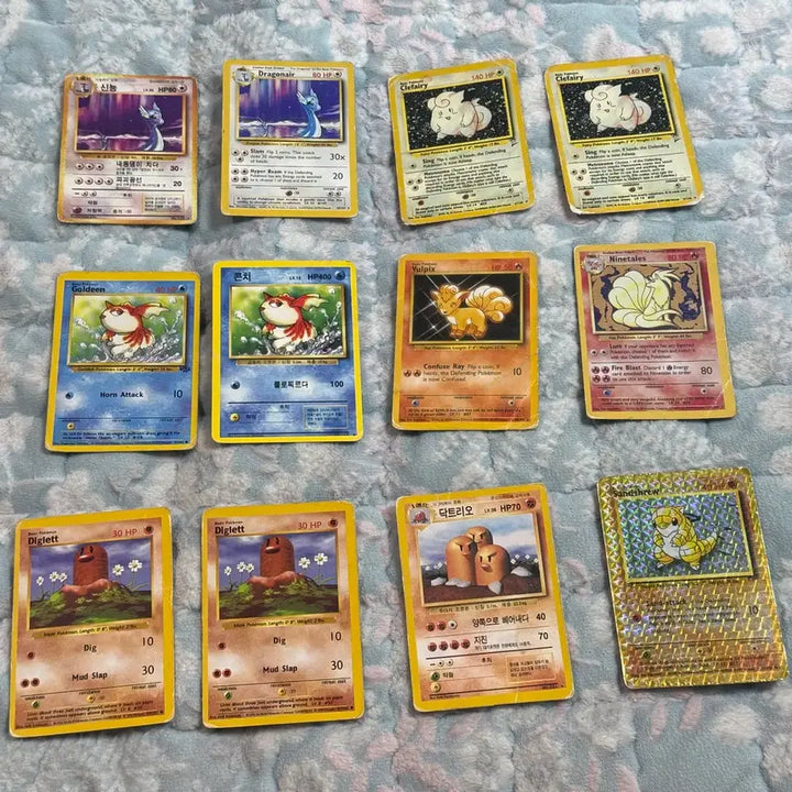 [BUNJANG] Vintage Pokemon Cards Bundle (Approx. 130-140 Cards) / 포켓몬카드 20년 넘은 포켓몬카드 초딩때가지고 놀던 포켓몬카드
