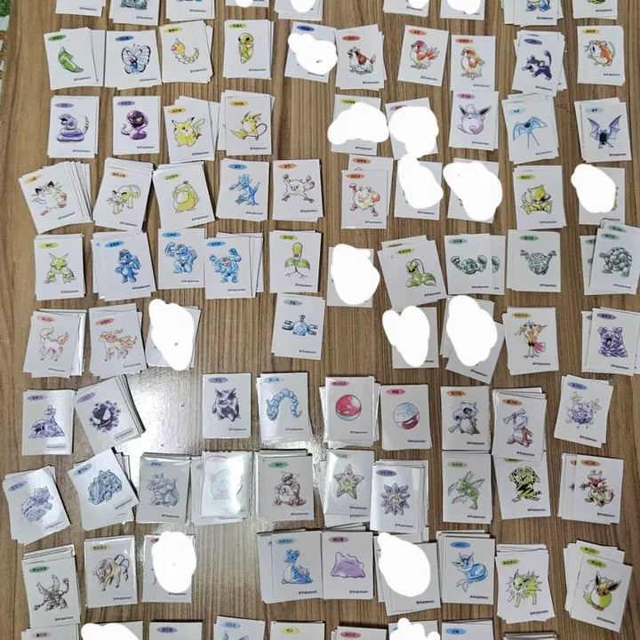 [BUNJANG] Pokemon 30th Anniversary Artwork Individual Stickers / 포켓몬 띠부씰 30주년 아트워크 개별 판매