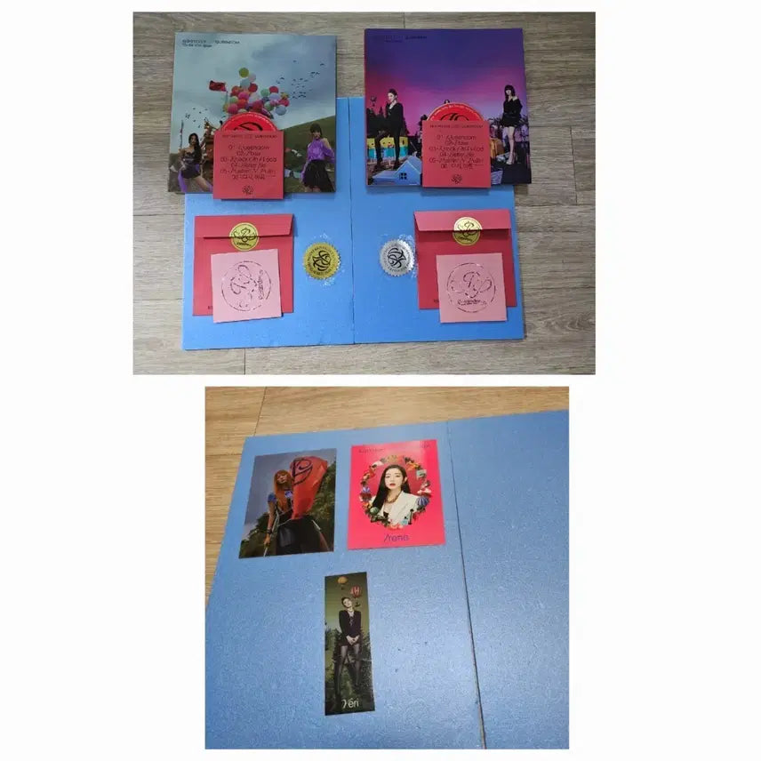 [BUNJANG] Red Velvet Queendom Queens Ver. Album Inclusions (Partial Set, Excludes some items) / 레드벨벳 퀸덤 앨범 퀸스버전 커버2종 일괄 구성품 일부 제외