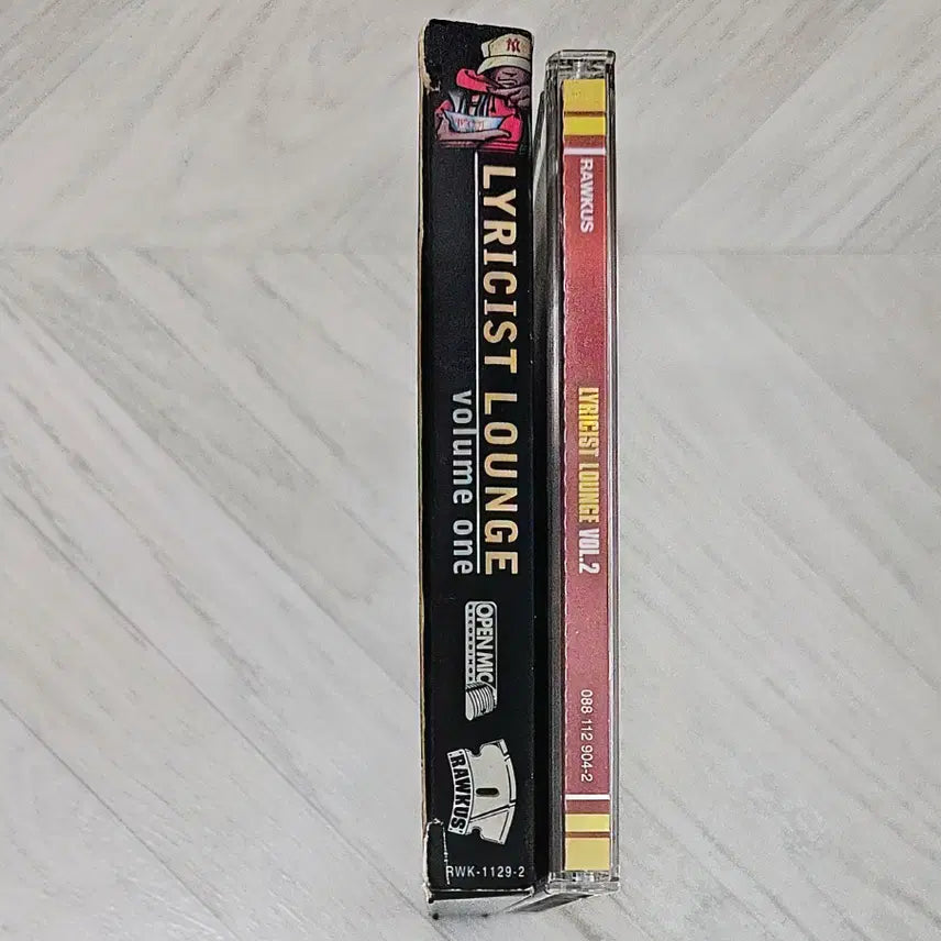 [BUNJANG] Lyricist Lounge Vol. 1 &amp; Vol. 2 CD Set / Lyricist Lounge - Vol.1 &amp; 2 CD 세트 RAWKUS