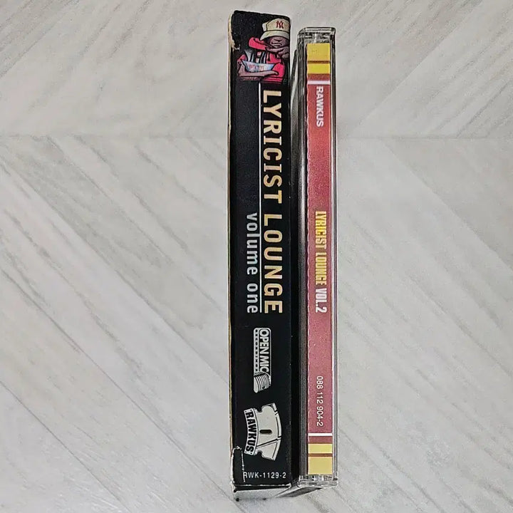 [BUNJANG] Lyricist Lounge Vol. 1 &amp; Vol. 2 CD Set / Lyricist Lounge - Vol.1 &amp; 2 CD 세트 RAWKUS