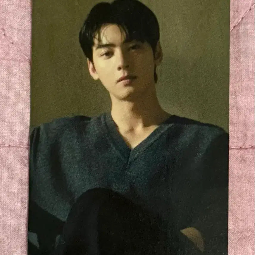 [BUNJANG] Cha Eun Woo x Norang Tongdak Photocard / 차은우x노랑통닭 포카판매합니디