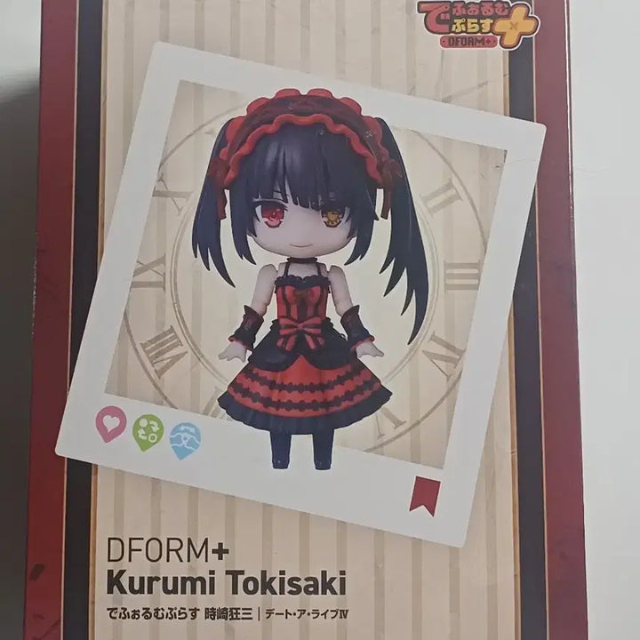 [BUNJANG] Date A Live Tokisaki Kurumi Nendoroid Figure / 데이트 어 라이브 토키사키 쿠루미 데포르메 피규어