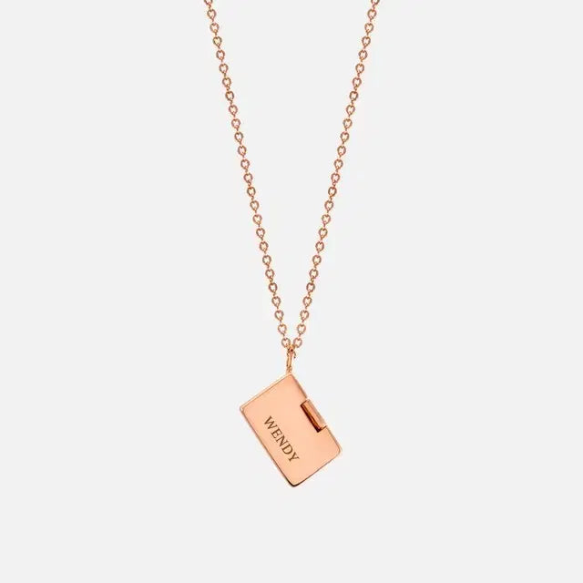 [BUNJANG] Red Velvet Wendy Love Letter Necklace (Unsealed, Never Worn) / (단순개봉 / 미착용) 레드벨벳 웬디 러브레터 목걸이