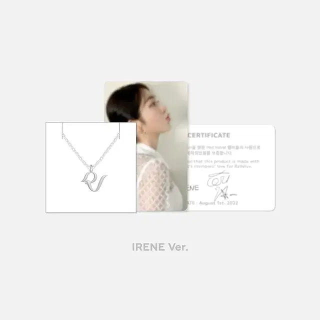 [BUNJANG] Red Velvet 8th Anniversary Irene Necklace (Sealed) / (미개봉) 레드벨벳 8주년 목걸이 아이린 ver.