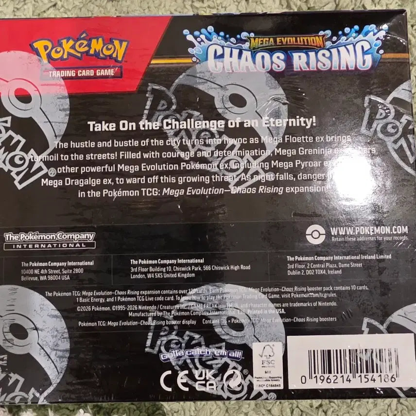 [BUNJANG] Chaos Rising Booster Box Sealed / 카오스라이징 부스터박스