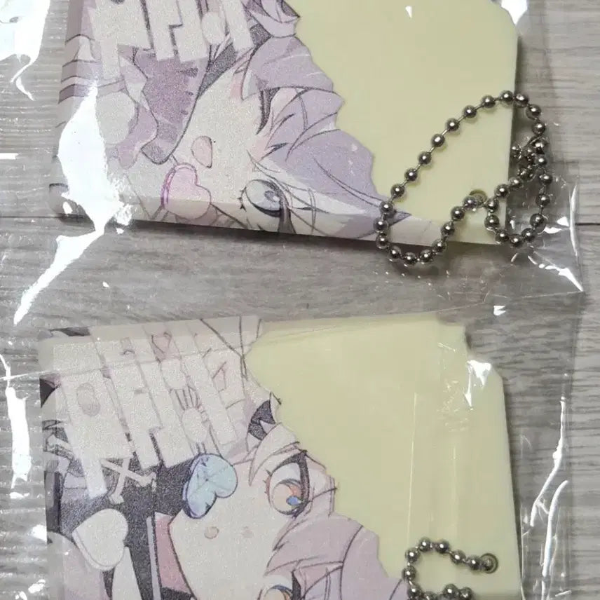 [BUNJANG] Dreaming Butter (HJS) Robin &amp; Sunday White Chocolate Keyring Set / 스타레일 비공식 비공굿 ㅎㅈㅅ님 로빈, 선데이 화이트 초코 키링