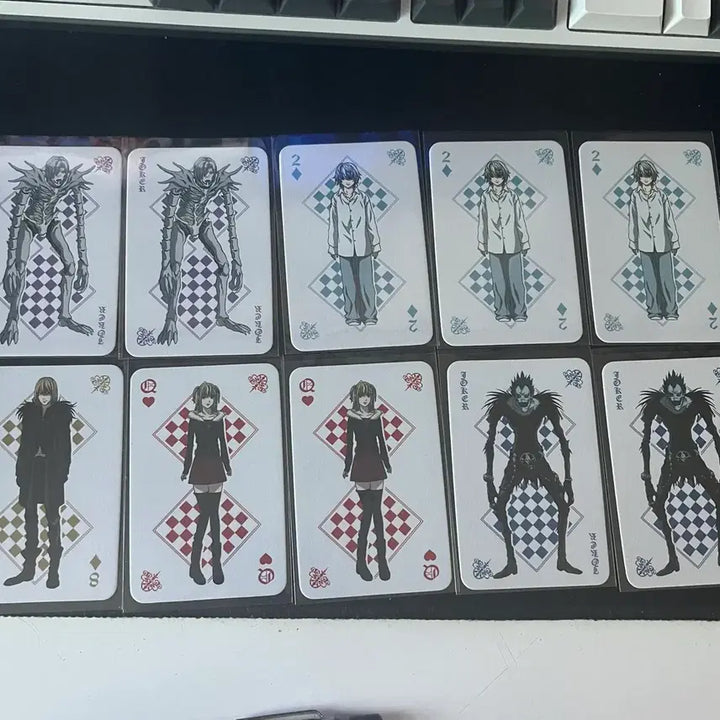 [BUNJANG] Death Note x Tuniques Collaboration Cafe Lucky Draw Set / 데스노트 투니크 콜라보카페 럭키드로우 10장 일괄