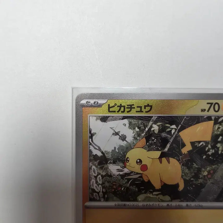 [BUNJANG] Pikachu 225 Mirror Holo Card - Grade A / [일판] 피카츄 225 미러 홀로 A-급