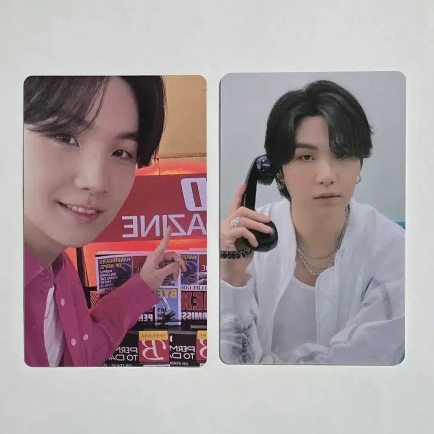 [BUNJANG] BTS SUGA PERMISSION TO DANCE Live Weverse POB Photocard Bundle Set / BTS SUGA 슈가 퍼투댄 라이브 위버스 특전 포카 포토카드