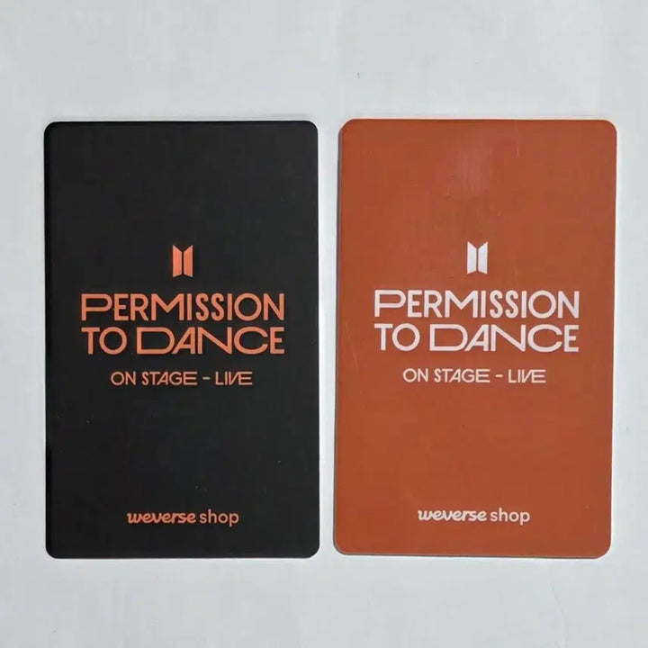 [BUNJANG] BTS SUGA PERMISSION TO DANCE Live Weverse POB Photocard Bundle Set / BTS SUGA 슈가 퍼투댄 라이브 위버스 특전 포카 포토카드