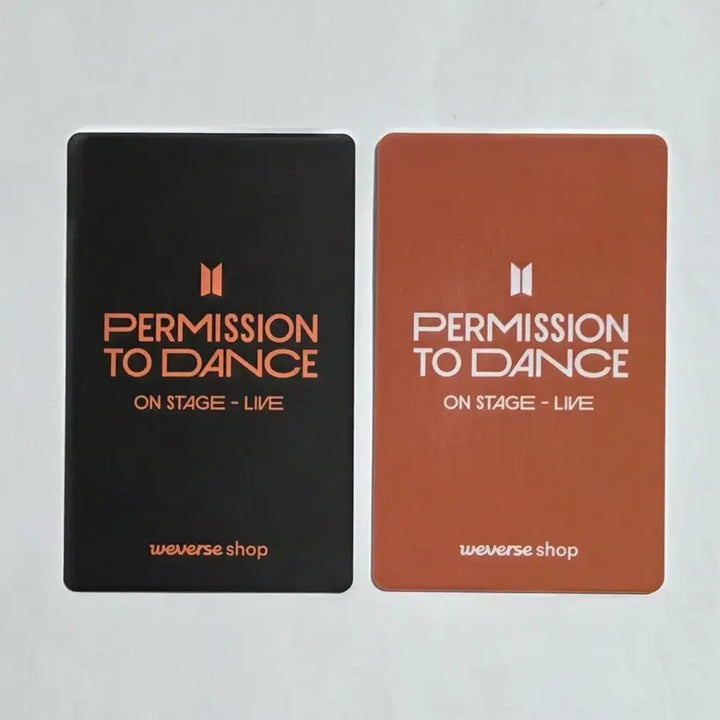 [BUNJANG] BTS Jimin PERMISSION TO DANCE Live Weverse POB Photocard Bundle Set / BTS 지민 퍼투댄 라이브 위버스 특전 포카 포토카드