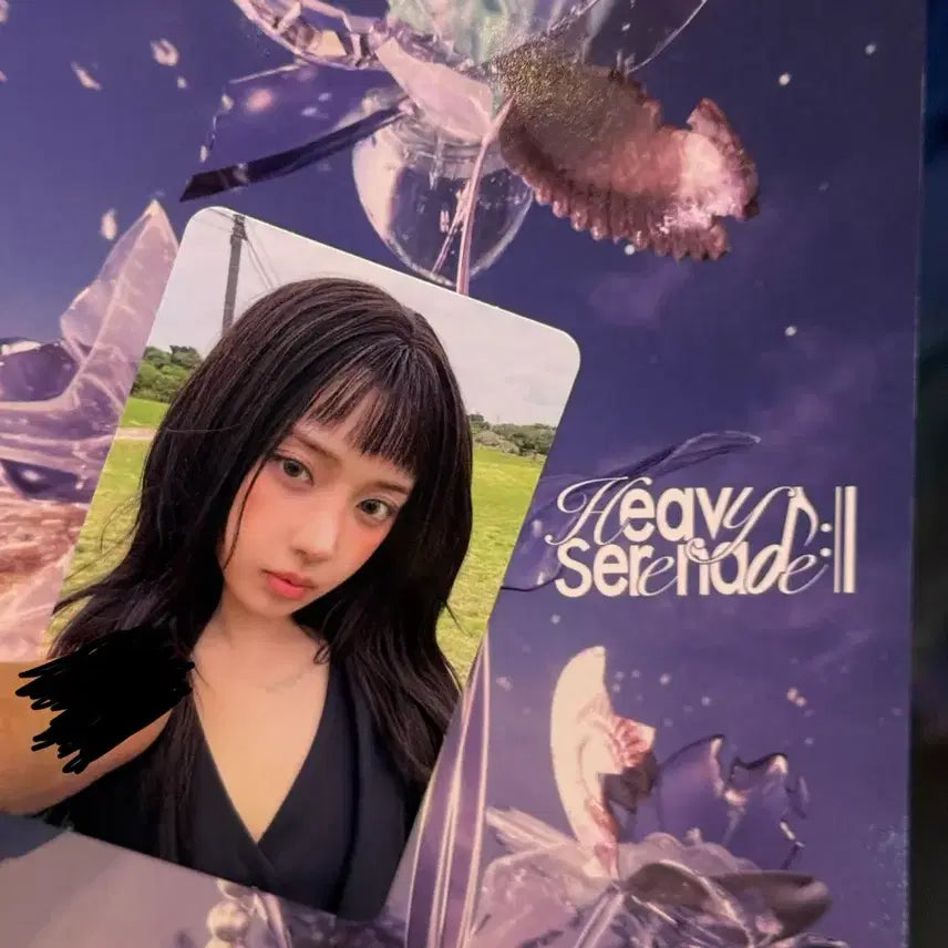 [BUNJANG] NMIXX Heavy Serenade Broadcast Photocard Jiwoo / 엔믹스 헤비 세레나데 2주차 공방 포카 지우