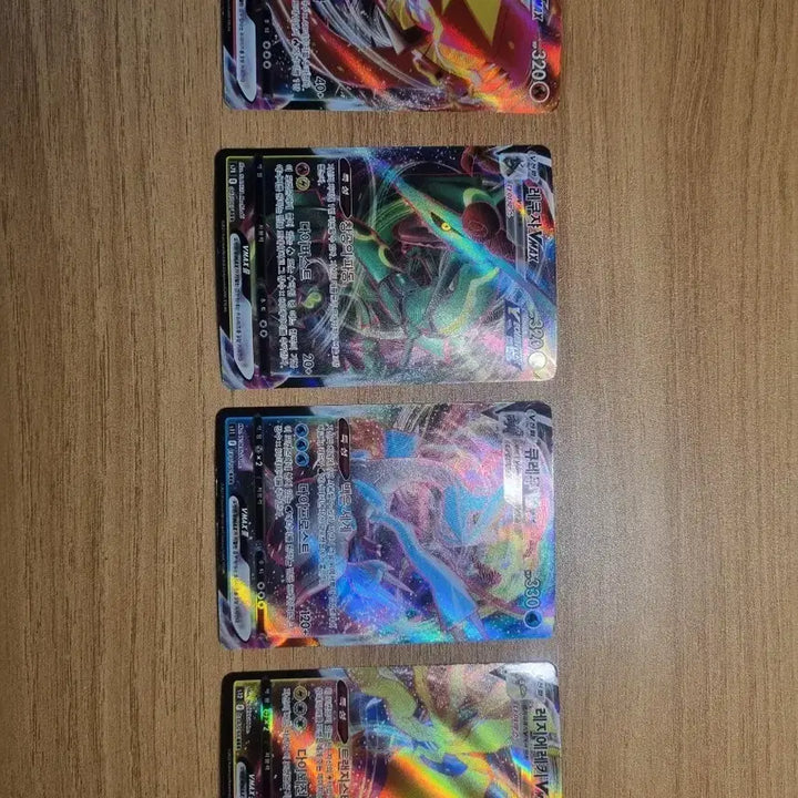 [BUNJANG] Pokemon Card VMAX/VSTAR Set (4 Cards Each) / 포켓몬 카드 VMAX,VSTAR 4장씩