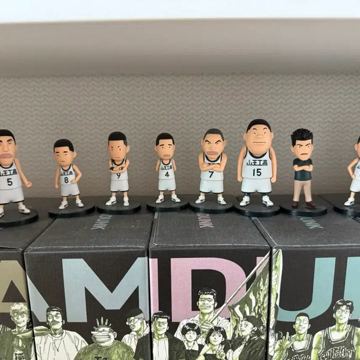 [BUNJANG] Slam Dunk Sanwang High School Full Figure Set / 슬램덩크 산왕공고 피규어 풀세트