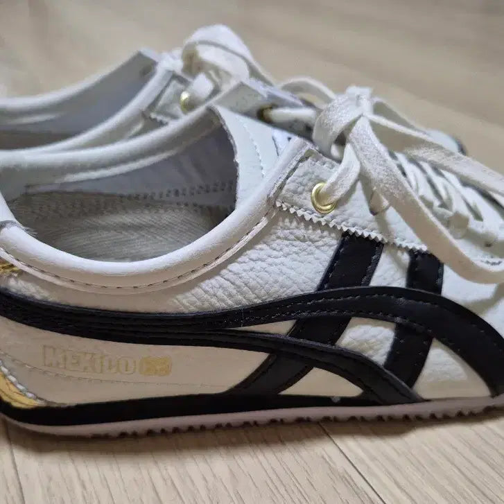 [BUNJANG] Onitsuka Tiger Mexico 66 Cream Leather Sneakers Size 235 / 오니츠카타이거 멕시코66 크림색상(235)거의새것