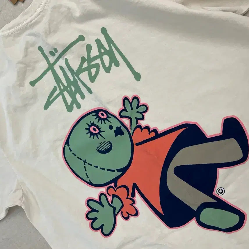 [BUNJANG] Stüssy Dolly Pigment Dye T-Shirt L / 스투시 돌리 반팔 티셔츠 L