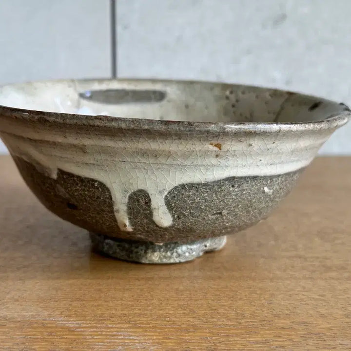 [BUNJANG] 15th Century Joseon Dynasty Celadon Bandeom Bong Tea Bowl / 전라도 무안 반덤벙 다완