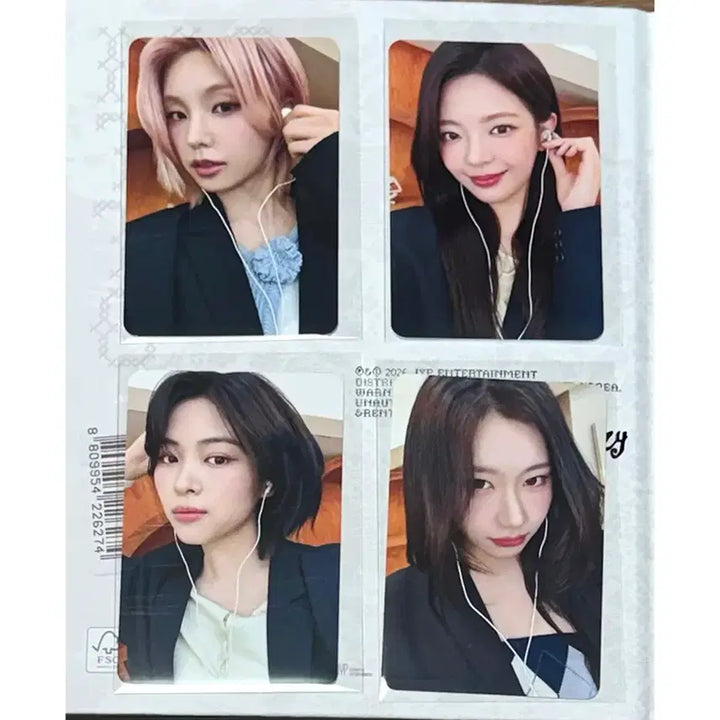 [BUNJANG] ITZY Motto MZ Staff Photocard (Double-Sided) / 있지 Motto MZ사원 메이크스타 미공포 포카 (양면포카)