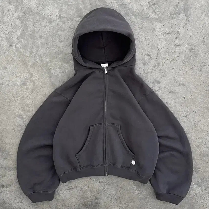 [SOLD OUT] Akimbo club 아킴보 클럽 후드집업 차콜 L