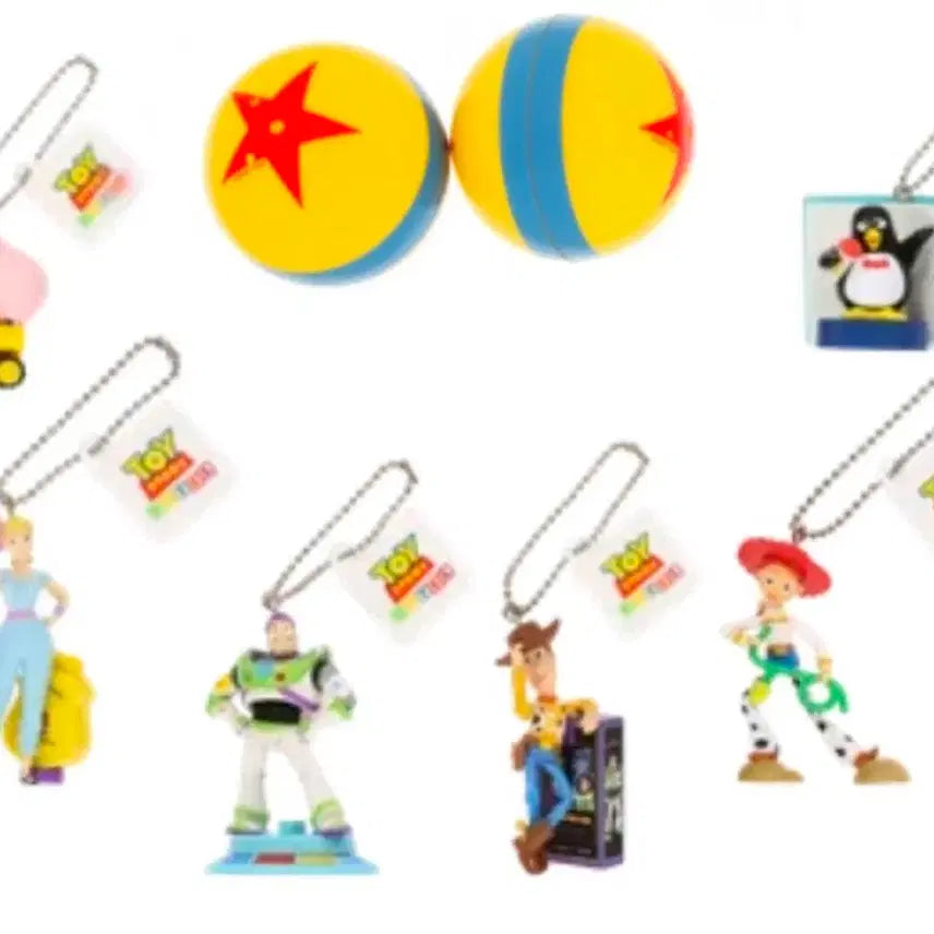 [BUNJANG] Toy Story 6-Piece Keychain Set / 토이스토리 키링 랜덤 시크릿 굿즈 6종세트