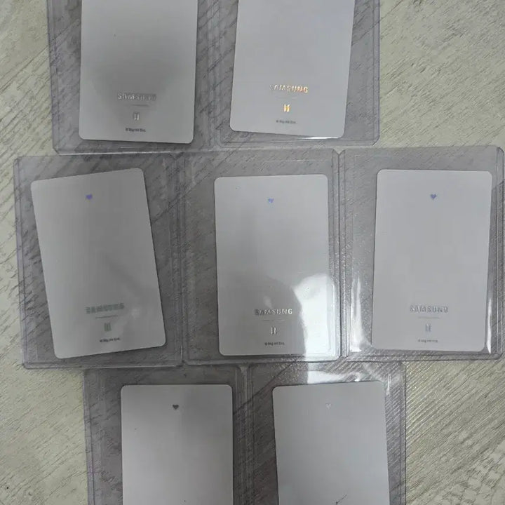 [BUNJANG] Samsung Galaxy S20+ BTS Edition Official Photocard 7-Member Full Set / 갤럭시 S20+ BTS 에디션 공식 포토카드 7종 풀세트