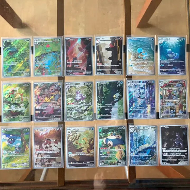 [BUNJANG] Pokemon Card 151 AR Full Set (18 Cards) / 포켓몬카드 151 AR 전종 18장