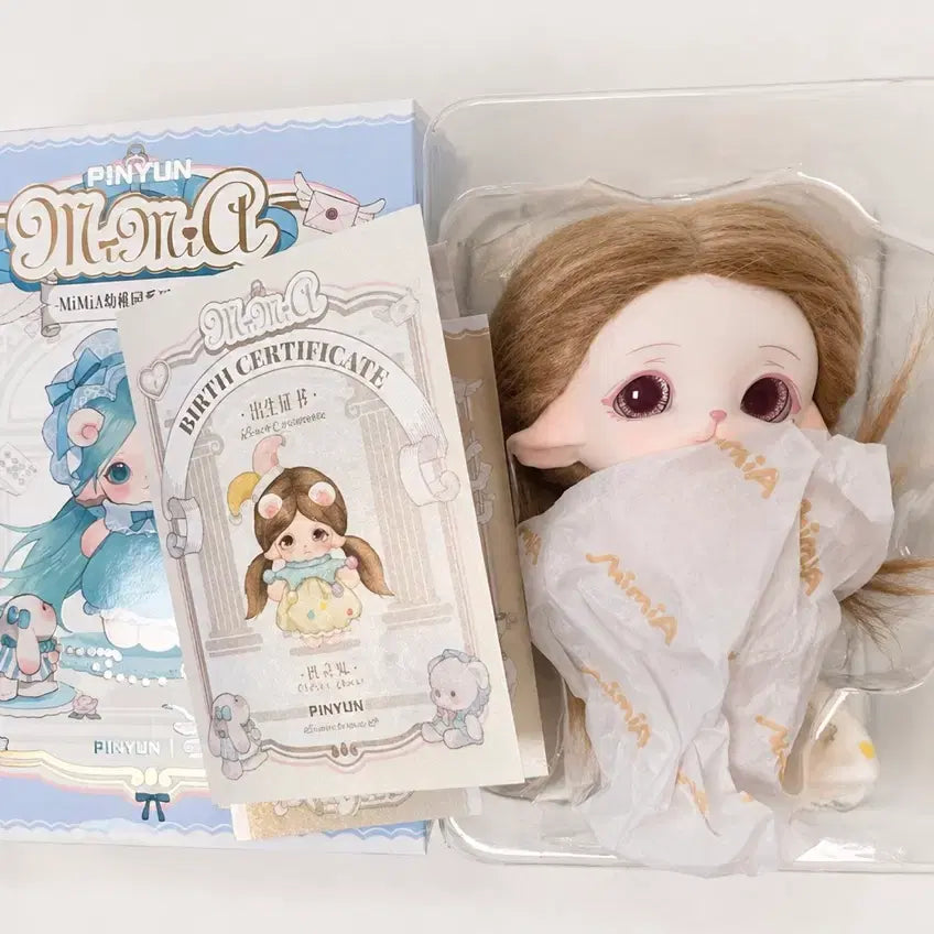 [BUNJANG] Mimi A Yuchewon Mini Doll Keyring Baby Three Mijuan / 미미아유치원 미니 인형 키링 베이비쓰리 미주안
