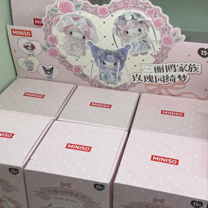 [BUNJANG] Miniso Sanrio Rose Garden My Melody Doll / 미니소 산리오 로즈가든 꿈 시리즈 마이멜로디 인형 정품 2개(가격인하없음