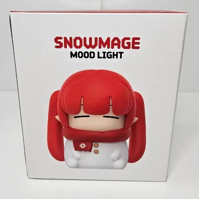 [BUNJANG] Dungeon Fighter Online Snow Mage Mood Lamp Figure (Sealed) / 던파 스노우메이지 무드등 피규어 미개봉