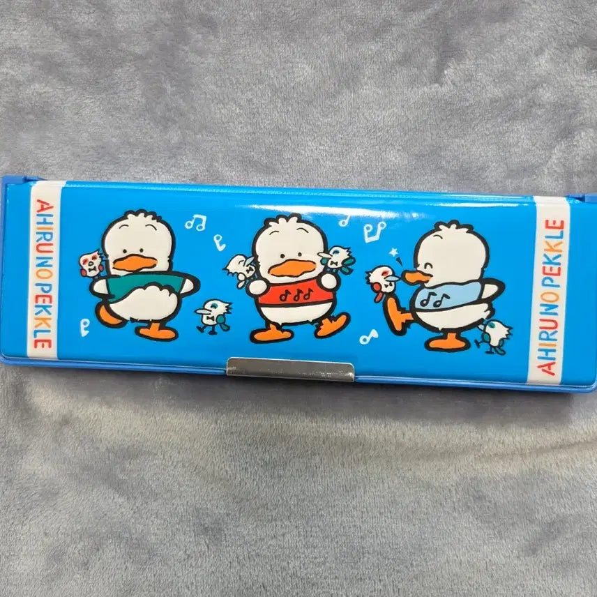 [BUNJANG] Sanrio Ahiruno Pekle Vintage Pencil Case / 산리오 아히루노 페클 고전문구 빈티지 레트로 필통
