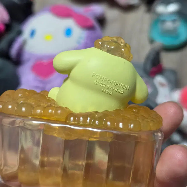 [BUNJANG] Sanrio Pompompurin Bubble Party Jelly Bathtub Figure / 폼폼푸린 산리오 피규어 폼푸 버블파티 젤리 욕조