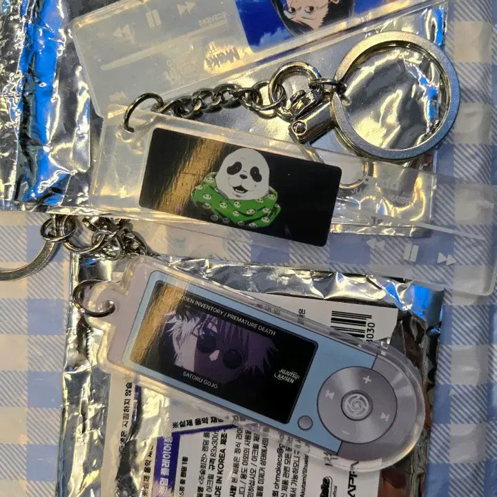 [BUNJANG] Jujutsu Kaisen Popup Player Bundle Set Acrylic Keyrings - Gojo Satoru, Panda, Maki / 일괄)주술회전 팝업 회옥 고죠 사토루 0 극장판 판다 마키 아크릴 키링